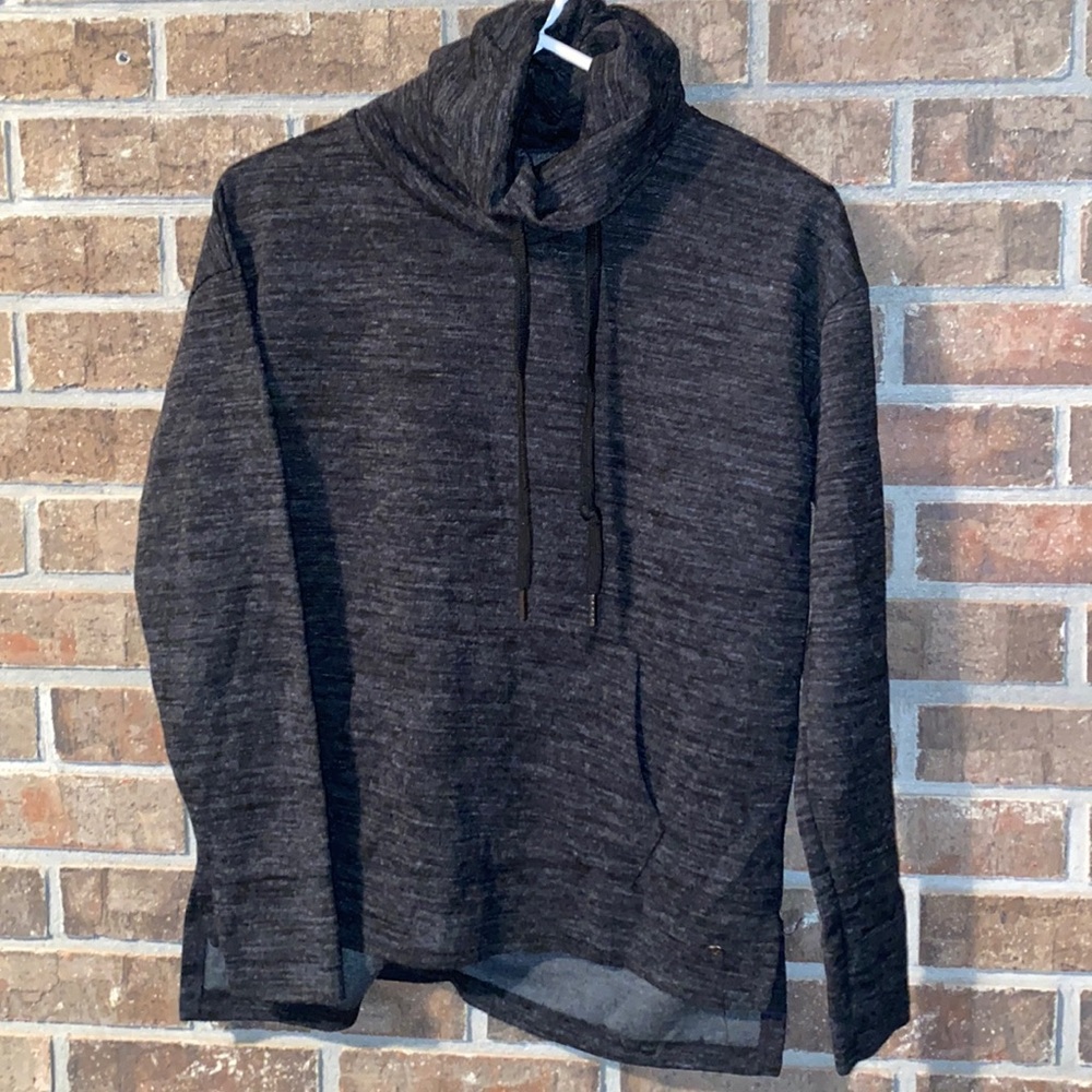 American eagle charcoal cowl neck sweatshirt size small